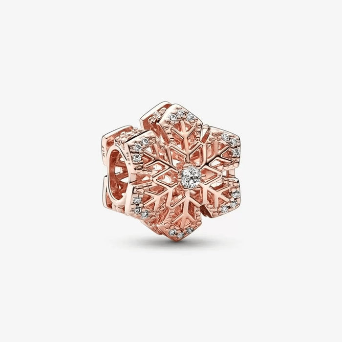 "PANDORA : Festive Snowflake Charm -"