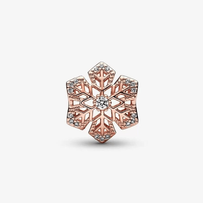 "PANDORA : Festive Snowflake Charm -"