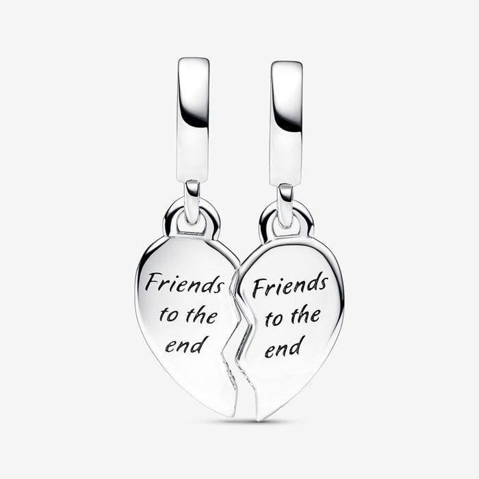 "PANDORA : Friends Splittable Heart Dangle Charm - PANDORA : Friends Splittable Heart Dangle Charm"