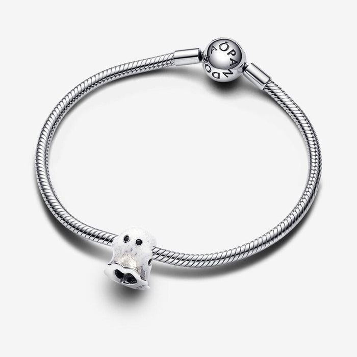 PANDORA : Glow - in - the - dark Boo Ghost Charm - PANDORA : Glow - in - the - dark Boo Ghost Charm