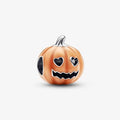 "PANDORA : Glow - in - the - dark Spooky Pumpkin Charm - PANDORA : Glow - in - the - dark Spooky Pumpkin Charm - Annies Hallmark and Gretchens Hallmark, Sister Stores"
