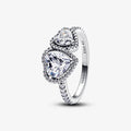 Pandora jewelry - Halo Hearts Ring - Promise ring - Pandora near me - Pandora ring - Gifts for her
