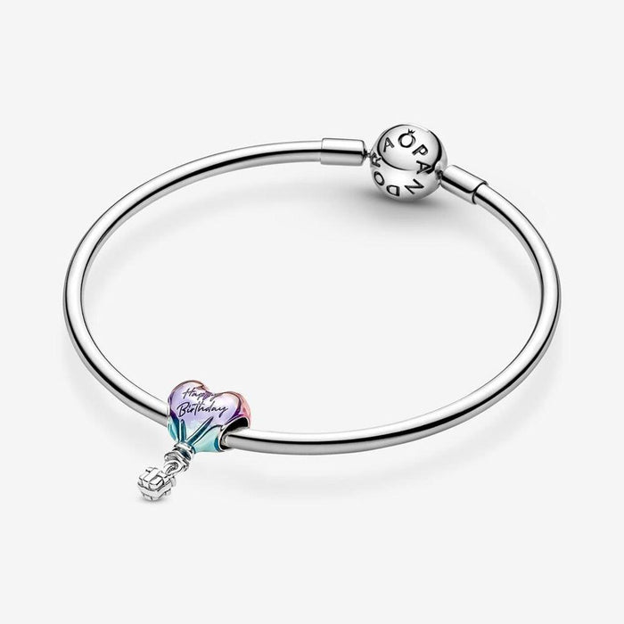 "PANDORA : Happy Birthday Hot Air Balloon Charm -"