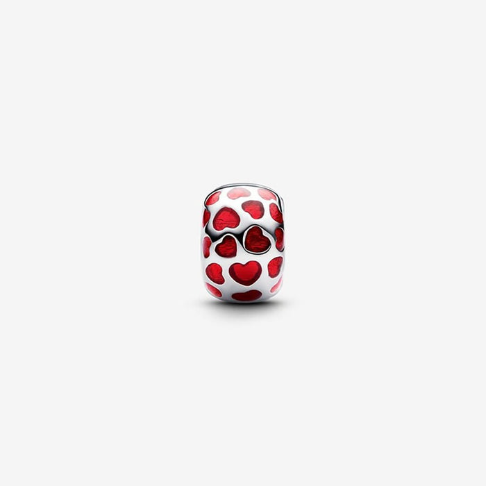 PANDORA : Hearts Round Clip Charm - PANDORA : Hearts Round Clip Charm