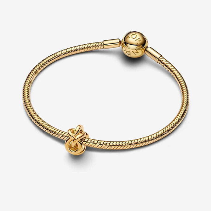 PANDORA : Infinity Knot Charm - Gold