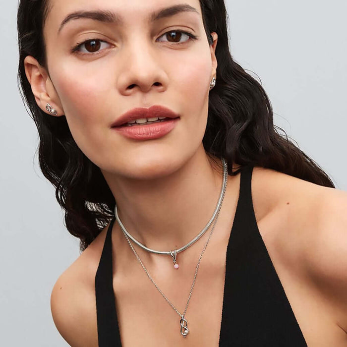 PANDORA : Infinity Knot Collier Necklace - Sterling Silver