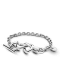 "PANDORA : Knotted Heart Sliding Bracelet -"