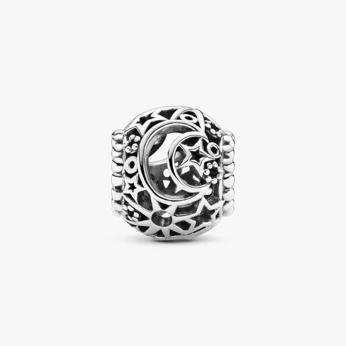 A stylish silver ring with a bold black and white design, perfect for adding a touch of sophistication.