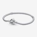 "PANDORA : Pandora Moments Marvel The Avengers Logo Clasp Snake Chain Bracelet -"