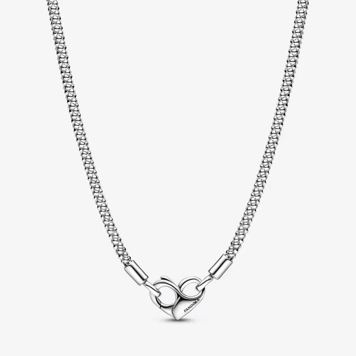 "PANDORA : Pandora Moments Studded Chain Necklace (17.7\") -"