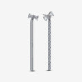 PANDORA : Pavé Bow Drop Earrings - PANDORA : Pavé Bow Drop Earrings