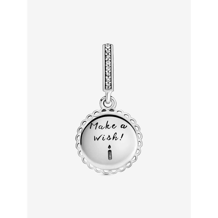 PANDORA : Pink Birthday Cake Dangle Charm