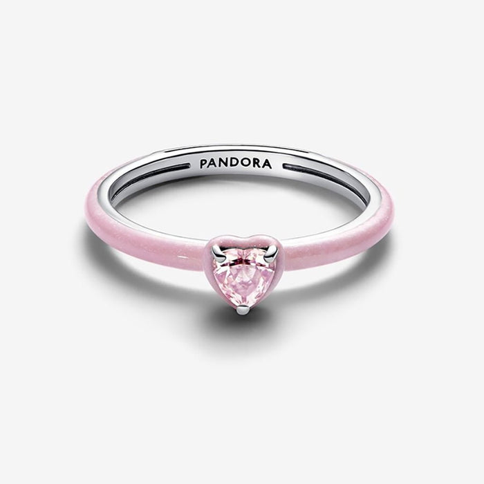 Pandora - Pink Chakra Heart Ring - Pandora ring - Pink ring - Pink lover - Pandora near me - gifts for her