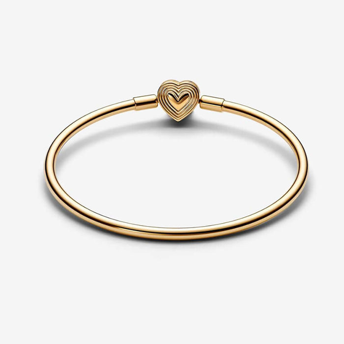 Pandora - Clasp -Bangle -Bracelet - Gold bracelet - Pandora bracelet -Charm bracelet