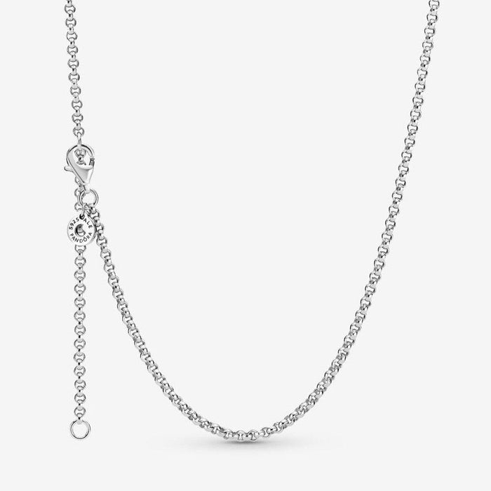 "PANDORA : Rolo Chain Necklace (23\") -"