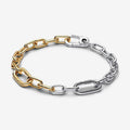 PANDORA : Pandora ME Link Chain Bracelet in Two - Tone - PANDORA : Pandora ME Link Chain Bracelet in Two - Tone