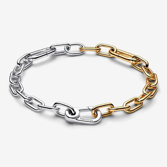 PANDORA : Pandora ME Link Chain Bracelet in Two - Tone - PANDORA : Pandora ME Link Chain Bracelet in Two - Tone