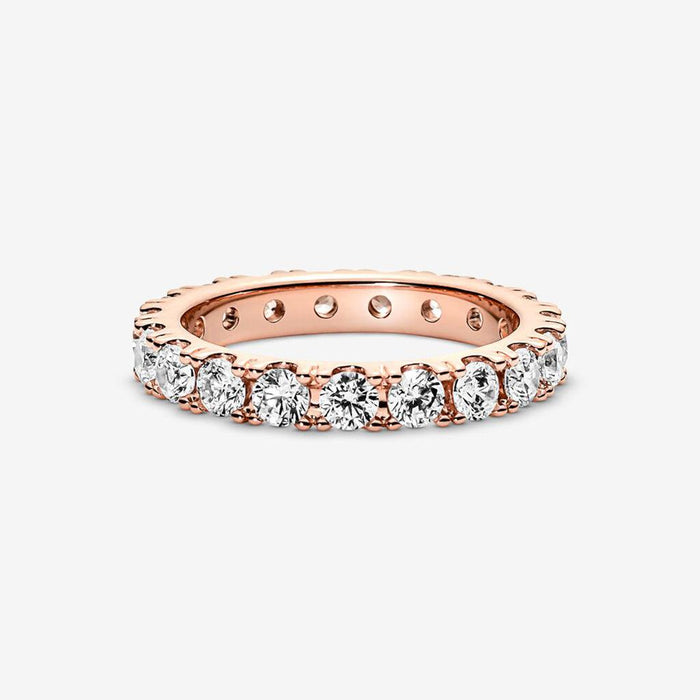 "PANDORA : Sparkling Row Eternity Ring -"