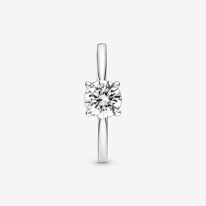 "PANDORA : Sparkling Solitaire Ring -"
