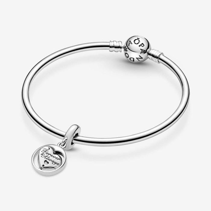 "PANDORA : Spinning Forever & Always Soulmate Dangle Charm -"