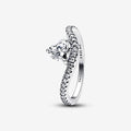 Pandora - Wavy Pavé Heart Ring - Pandora ring - Pandora promise ring - promise ring - gifts for her - Pandora near me