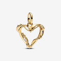 PANDORA : Wire Heart Dangle Charm - PANDORA : Wire Heart Dangle Charm