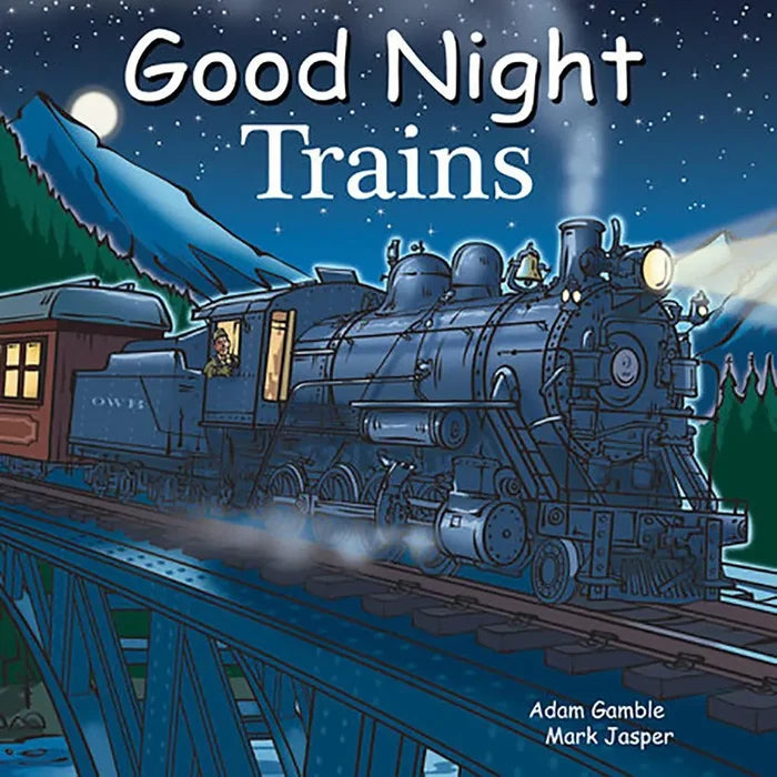 Children's book about trains to read at bedtime or naps