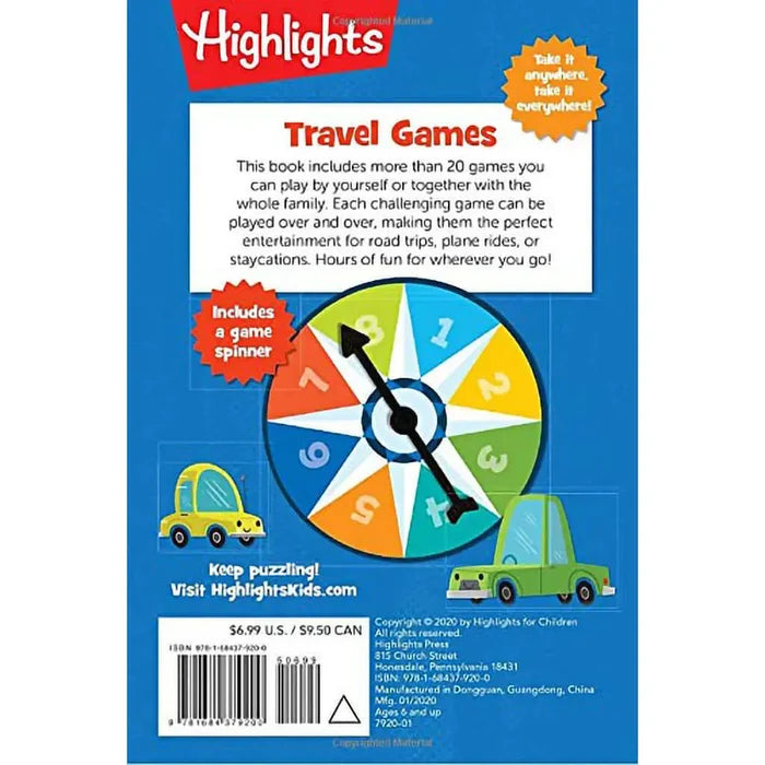 Penguin Random House : Travel Games (Highlights Fun to Go)
