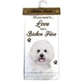 "Pet Lover Kitchen Towel - Bichon Frise -"