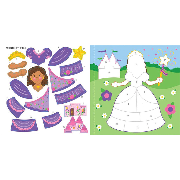 Peter Pauper Press : My First Color - by - Sticker Book - Unicorns & More - Peter Pauper Press : My First Color - by - Sticker Book - Unicorns & More