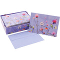 Peter Pauper Press : Note Cards - Lavender Wildflowers - Peter Pauper Press : Note Cards - Lavender Wildflowers