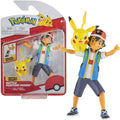 Pokémon 4.5" Feature Battle Action Figure, Features Ash and Pikachu