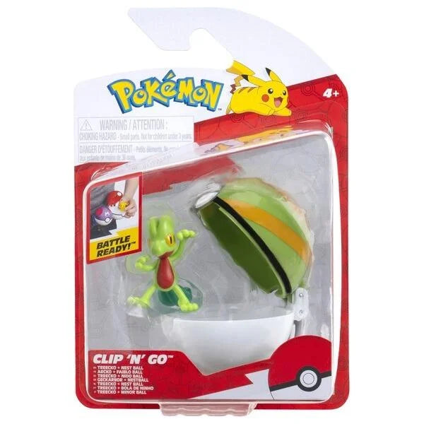 Pokémon Clip 'N' Go Poké Ball & Figure Sets Jazwares