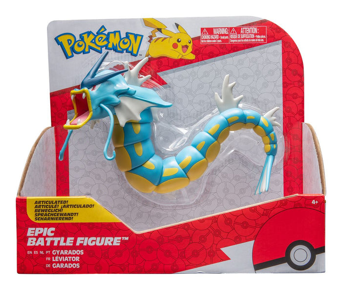 Pokémon Epic Battle Figure Gyarados Wave Collectible Figures Jazwares