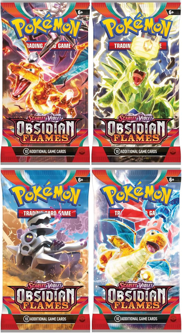 Pokémon Scarlet & Violet 3: Obsidian Flames Boosters TCG