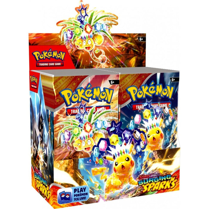 Pokémon Scarlet & Violet 8: Surging Sparks Boosters TCG