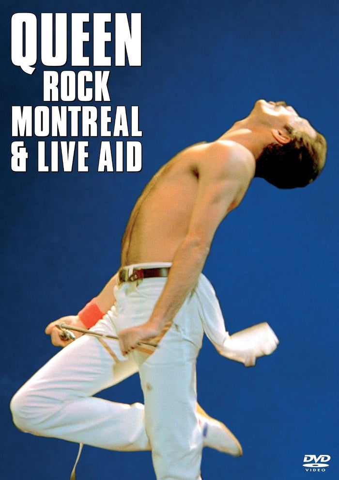 Queen Rock Montreal & Live Aid – DVD Music Concert Film Freddie Mercury