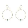 "Ronaldo Jewelry : Breathe Earrings - in 14K Gold Artist Wire -"
