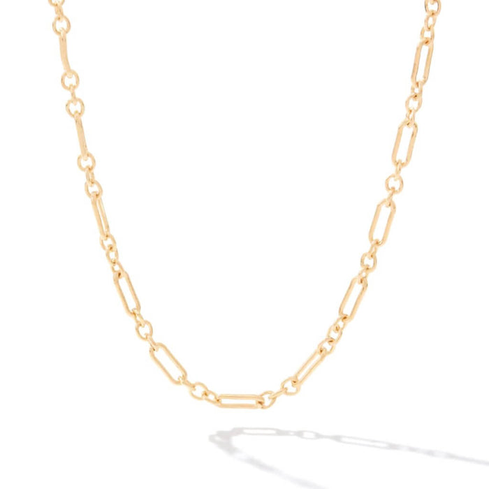 Ronaldo Jewelry : Links of Love Necklace - 14K Gold - Ronaldo Jewelry : Links of Love Necklace - 14K Gold
