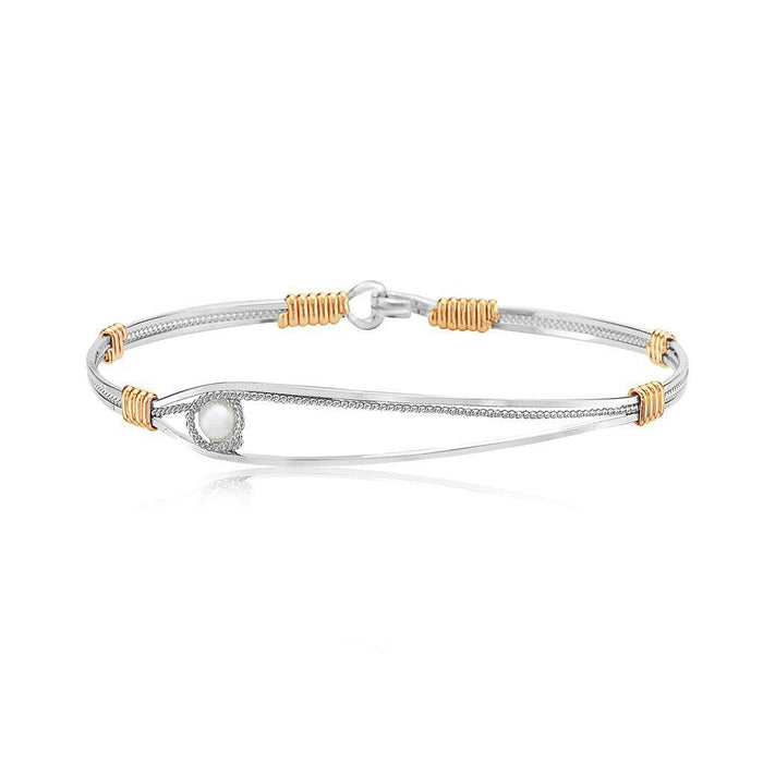 "Ronaldo Jewelry : Second Chance Bracelet in Silver -"
