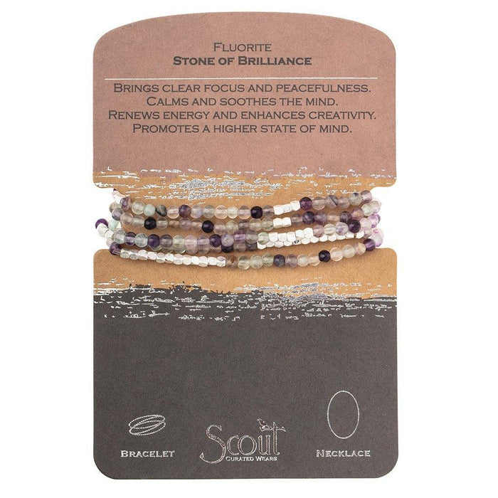 "Scout Curated Wears : Fluorite - Stone of Brilliance -"