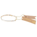 "Scout Curated Wears : Good Karma Miyuki Bracelet | Strength & Grace - Ivory/Silver -"