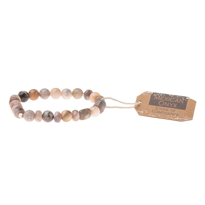 "Scout Curated Wears : Mexican Onyx Stone Bracelet - Stone of Confidence - Scout Curated Wears : Mexican Onyx Stone Bracelet - Stone of Confidence"