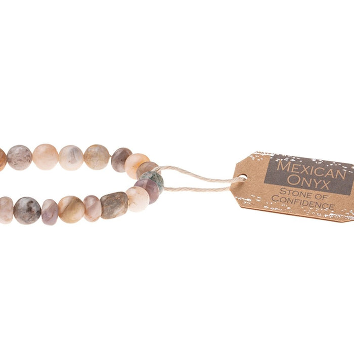 "Scout Curated Wears : Mexican Onyx Stone Bracelet - Stone of Confidence - Scout Curated Wears : Mexican Onyx Stone Bracelet - Stone of Confidence"