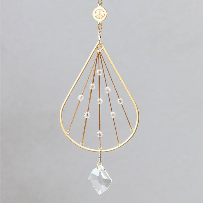 Scout Curated Wears : Mini Suncatcher - Peace/Tranquility - Scout Curated Wears : Mini Suncatcher - Peace/Tranquility