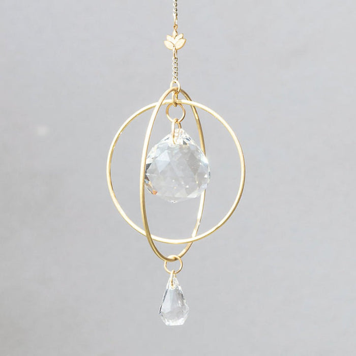 Scout Curated Wears : Mini Suncatcher - Peace/Tranquility - Scout Curated Wears : Mini Suncatcher - Peace/Tranquility