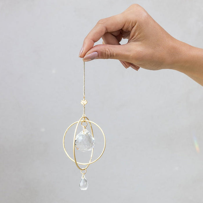 Scout Curated Wears : Mini Suncatcher - Peace/Tranquility - Scout Curated Wears : Mini Suncatcher - Peace/Tranquility