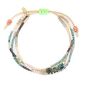 Scout Curated Wears : Mixed Media Bracelet - Transformation/African Turquoise/Gold