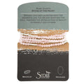 "Scout Curated Wears : Rose Quartz - Stone of the Heart -"
