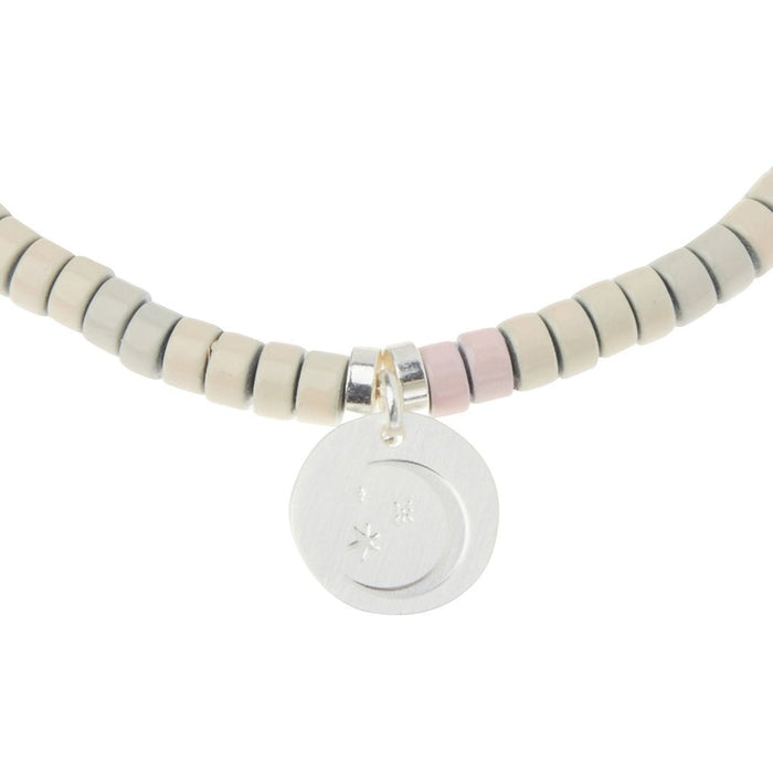 "Scout Curated Wears : Stone Intention Charm Bracelet - Moonstone/Silver/Gold - Scout Curated Wears : Stone Intention Charm Bracelet - Moonstone/Silver/Gold"